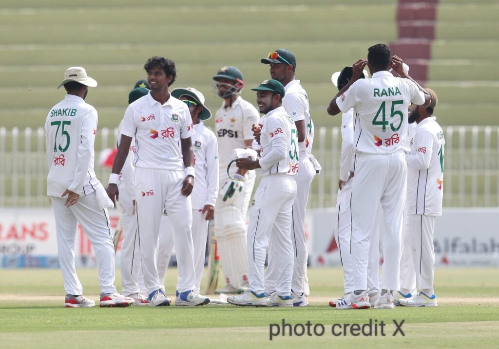 Najmul Hossain Shanto Leads Bangladesh to Historic First Test Win Over Pakistan