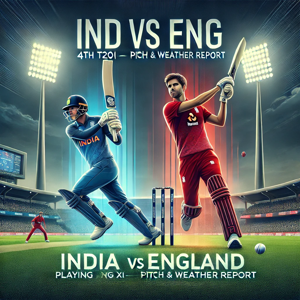 India vs England 4th T20I