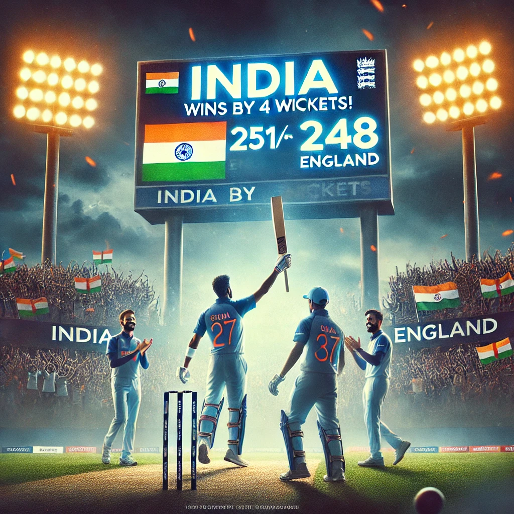 India vs England 1st ODI